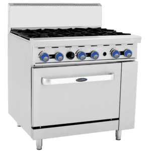 Commercial 6 Burner Oven 2 AT80G6B-O