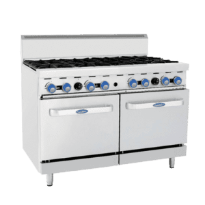 Double commercial Oven 8 burner