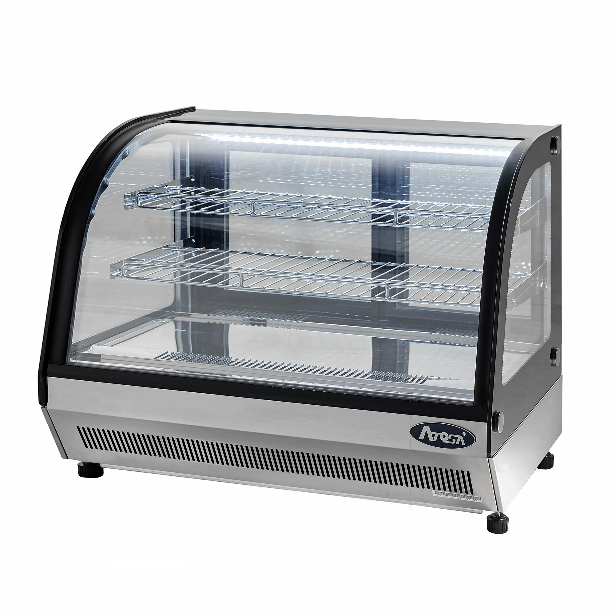 Atosa Round Glass Cake Fridge