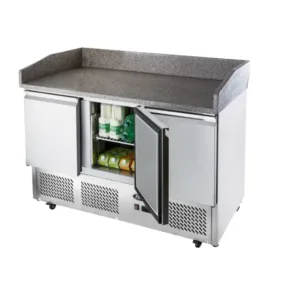 Marble prep fridge door open ESL3852