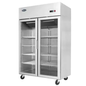 commercial display fridge glass doors