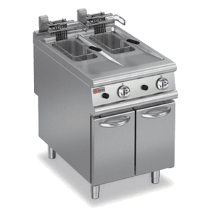2 x 10L Split Pot Electric Deep Fryer