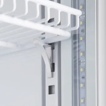 Drink fridge shelf clips