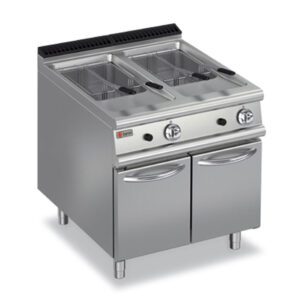 Double commercial fryer