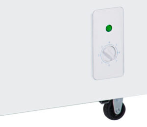 Chest freezer close up