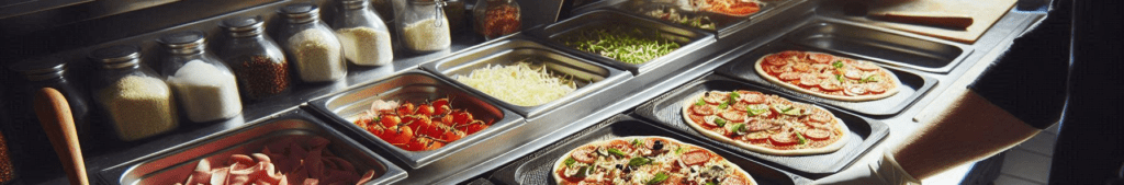 Pizza prep fridge